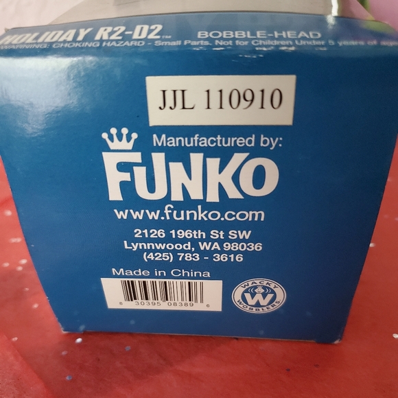 2010 Holiday R2-D2 Funko Bobble-Head - Picture 4 of 8